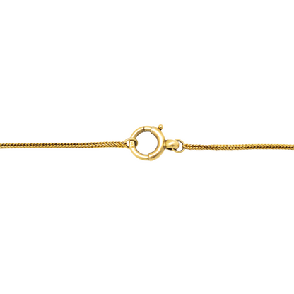 Antique 18ct Yellow Gold T-bar Chain Necklace 24"