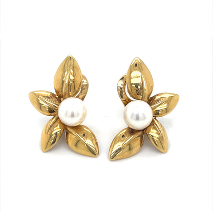 Van Cleef & Arples Pearl Clip Earrings