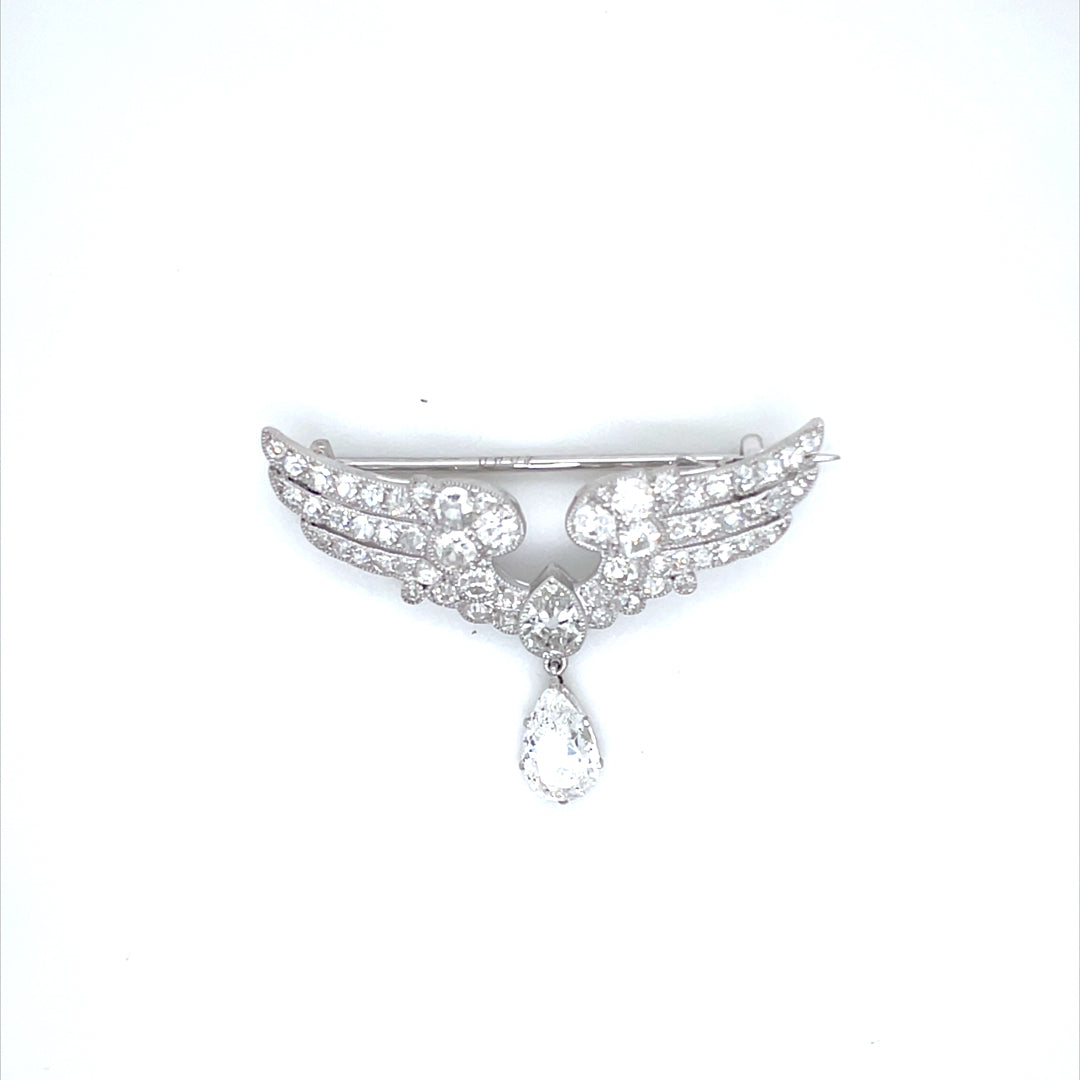 Cartier Antique Diamond Brooch