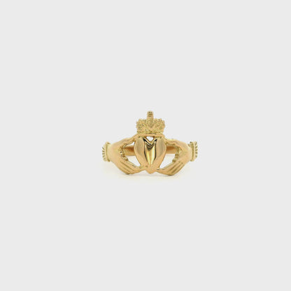 Yellow Gold Claddagh Ring