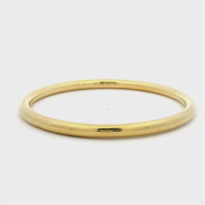 Tiffany & Co Yellow Gold Bangle