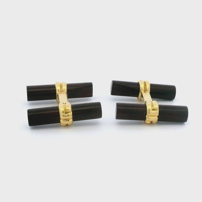 Boucheron Yellow Gold Interchangeable Baton Cufflinks