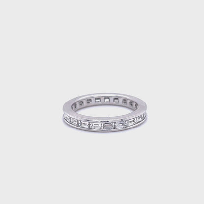 1.78ct Baguette Cut Diamond Eternity Ring