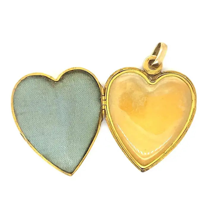 Victorian Yellow Gold Heart Locket