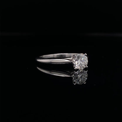 0.51ct Round Brilliant Cut Diamond Solitaire Ring by Cartier