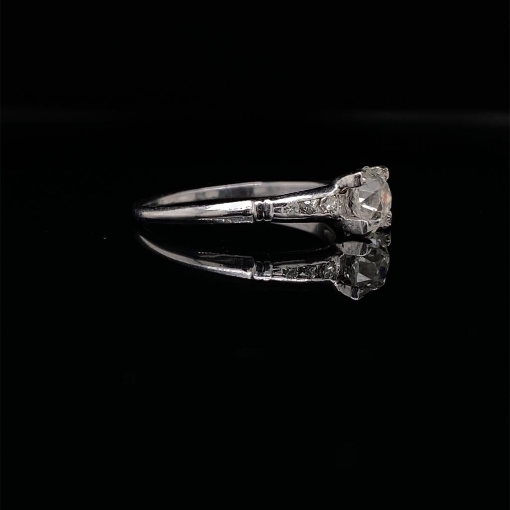 0.66ct Old Cut Diamond Ring