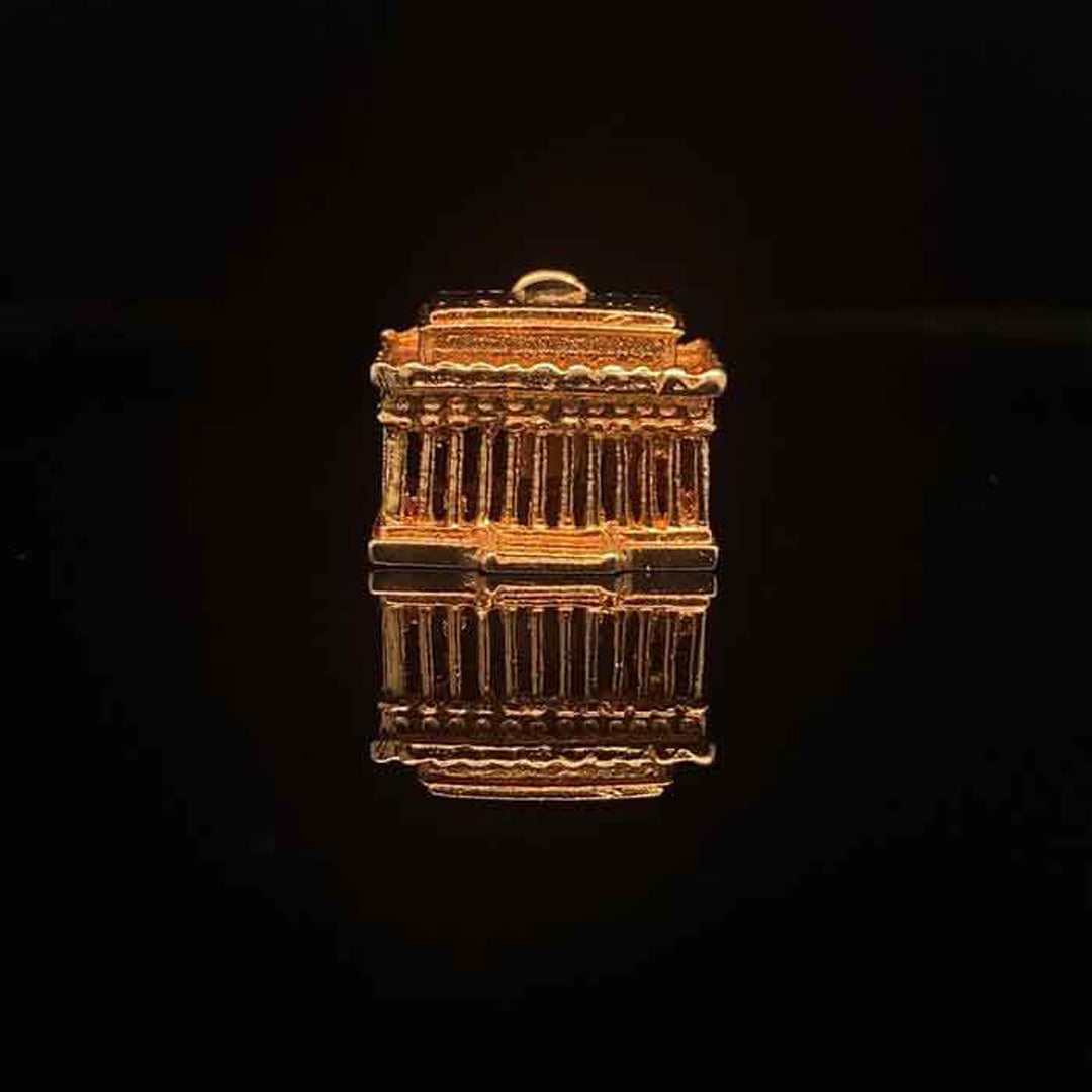 14ct Yellow Gold Lincoln Memorial Charm