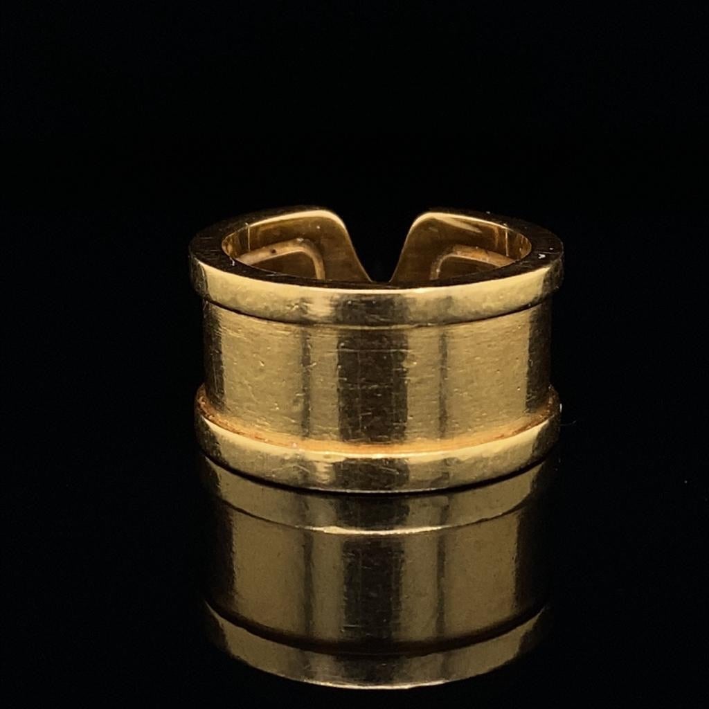 18ct Yellow Gold C de Cartier Ring