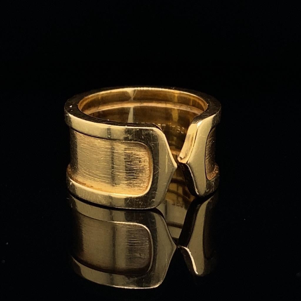 18ct Yellow Gold C de Cartier Ring