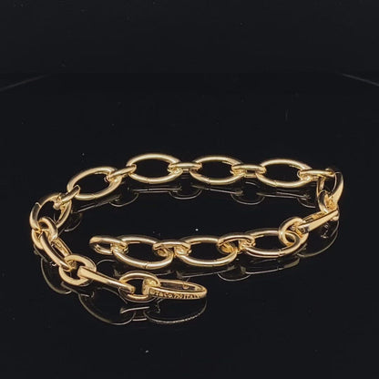 Tiffany & Co 18ct Yellow Gold Charm bracelet