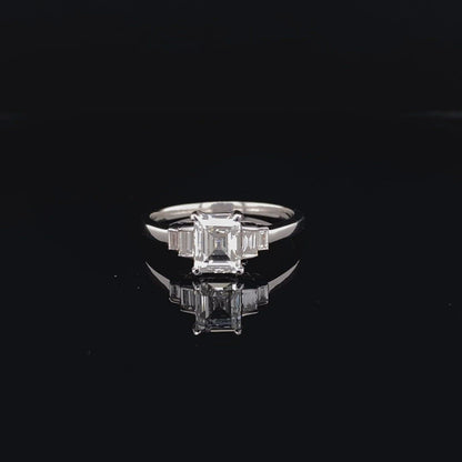 0.88ct Diamond Solitaire Ring