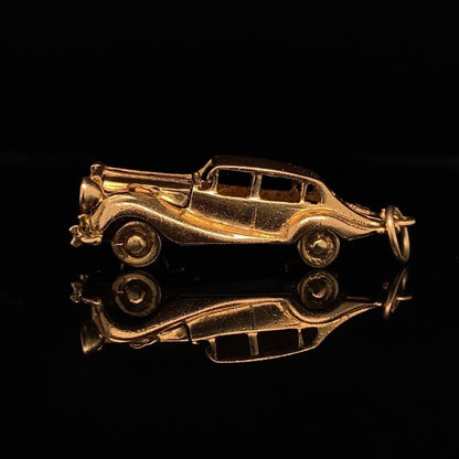 9ct Yellow Gold Rolls Royce Charm