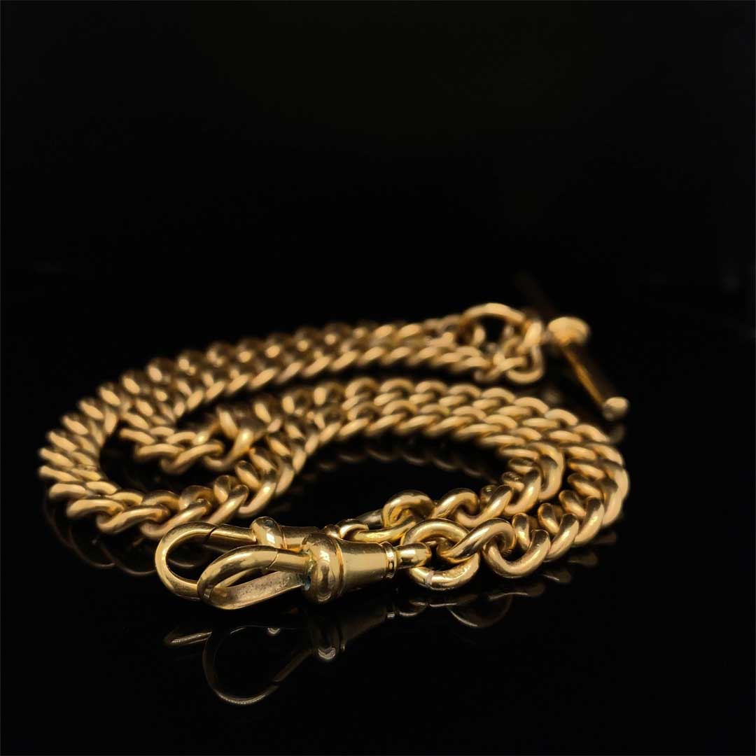 Gold albert chain sale