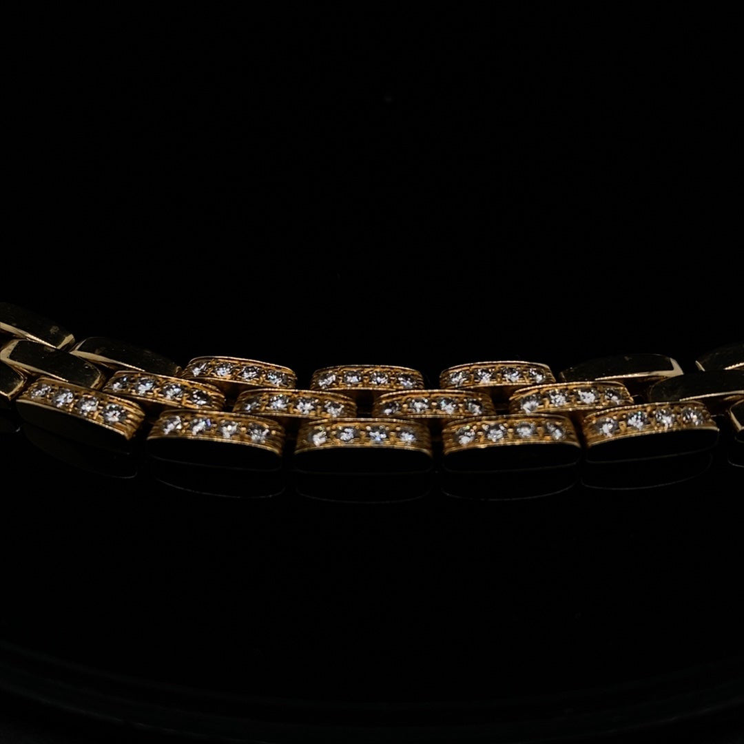 Cartier Diamond Set Bricklink Necklace