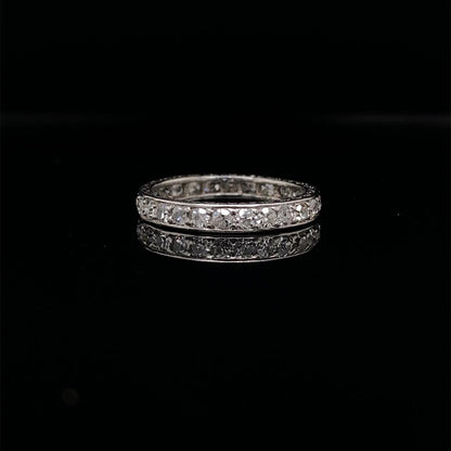 Old Cut Round Eternity Ring