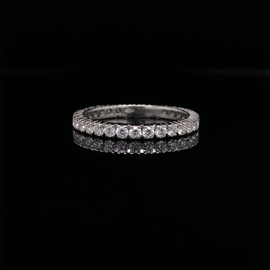 Round Diamond Eternity Ring