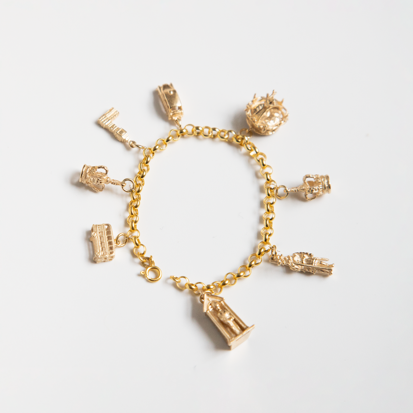 Yellow Gold Beefeater Charm