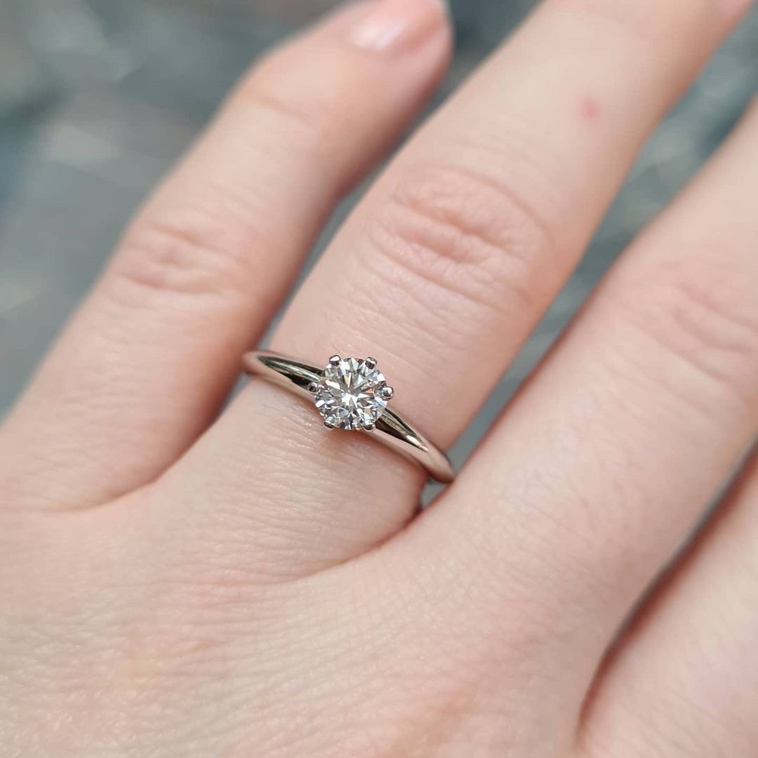 Tiffany & Co. Grace Diamond Ring - Shaftel Diamonds