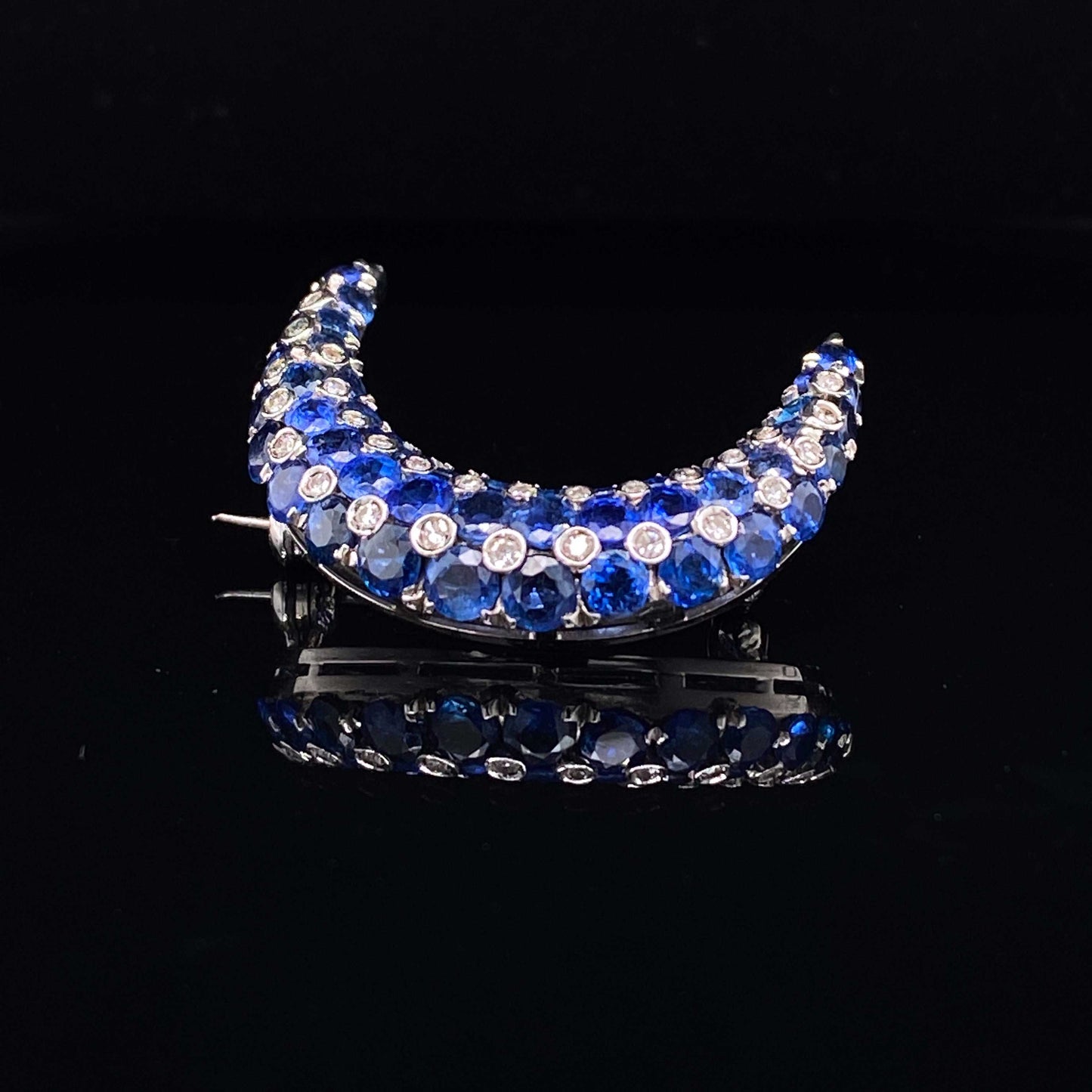 Tiffany & Co. Sapphire and Diamond Brooch