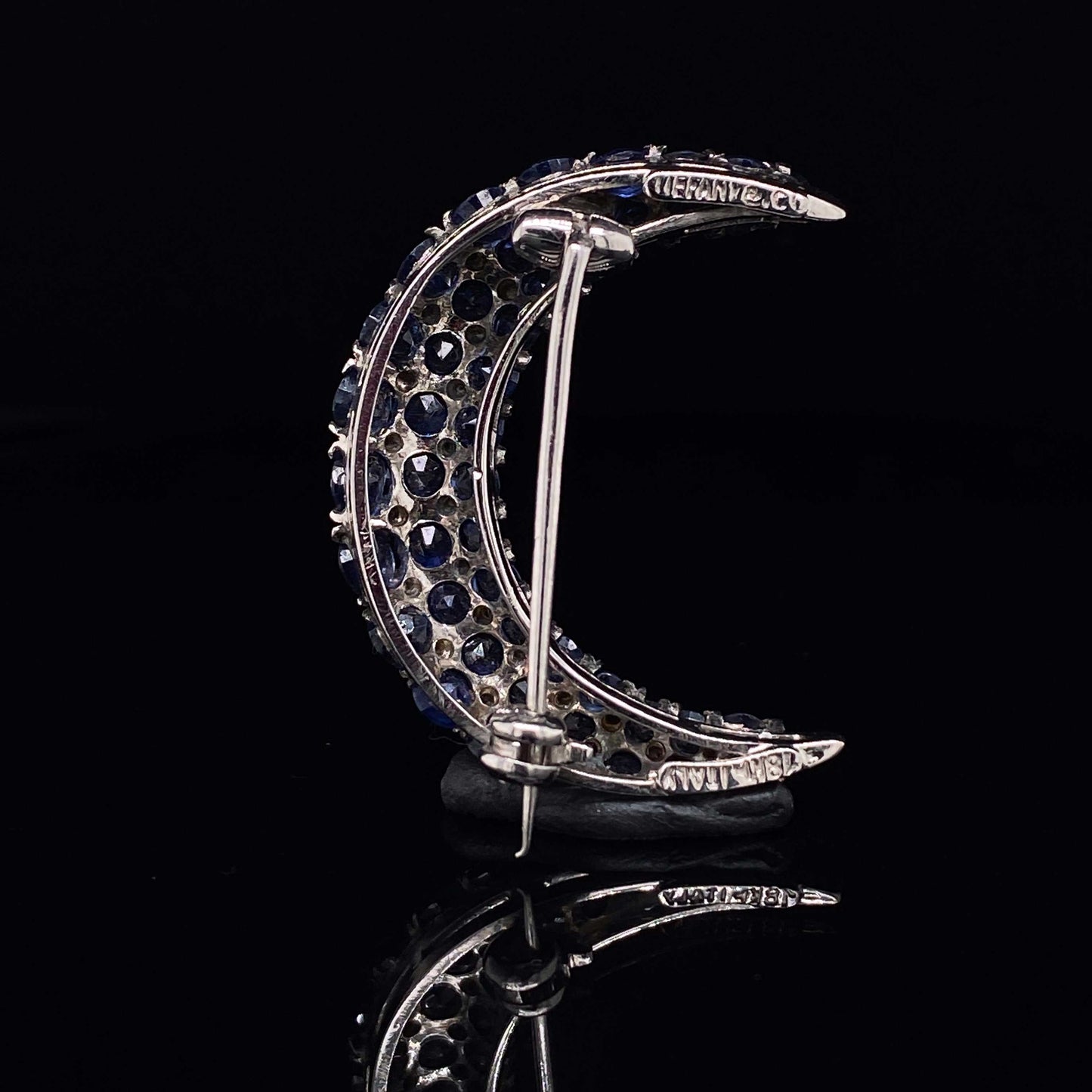 Tiffany & Co. Sapphire and Diamond Brooch