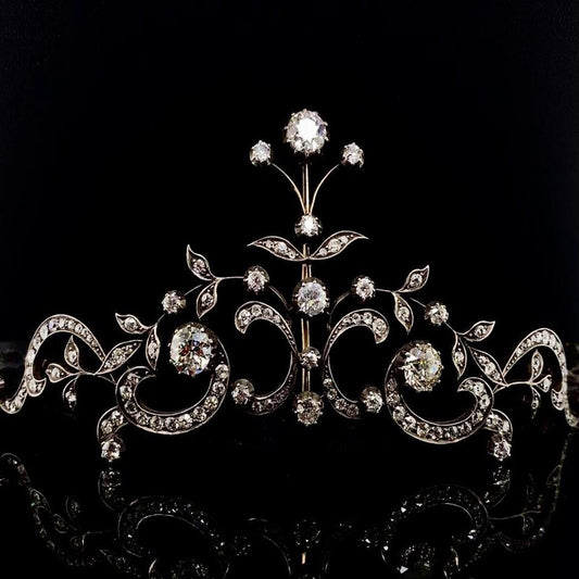 Victorian Old Cut Diamond Tiara