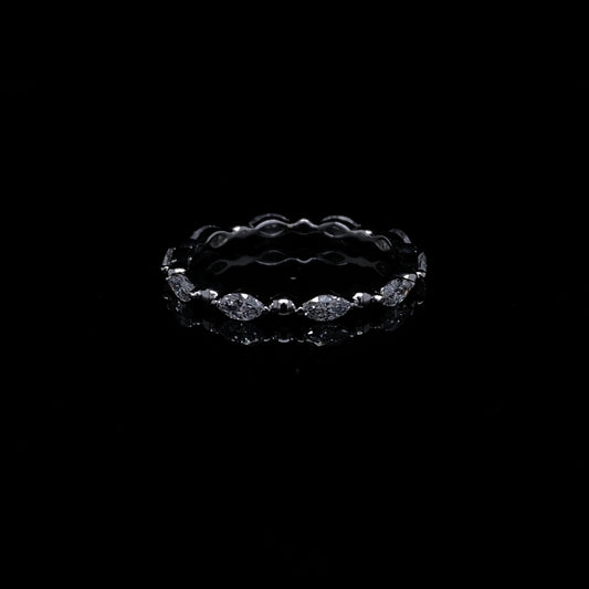 0.62ct Marquise Diamond Eternity Ring
