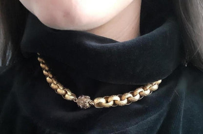 Georgian Yellow Gold Fancy Necklace