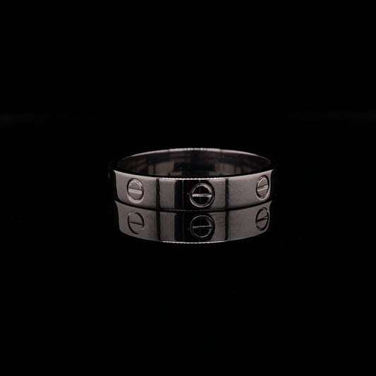 White Gold Cartier Love Ring